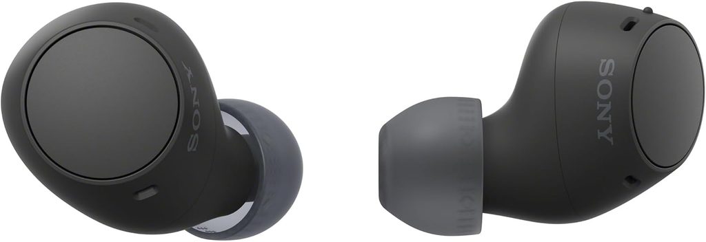 Sony WF-C510 wireless earbuds with compact charging case
